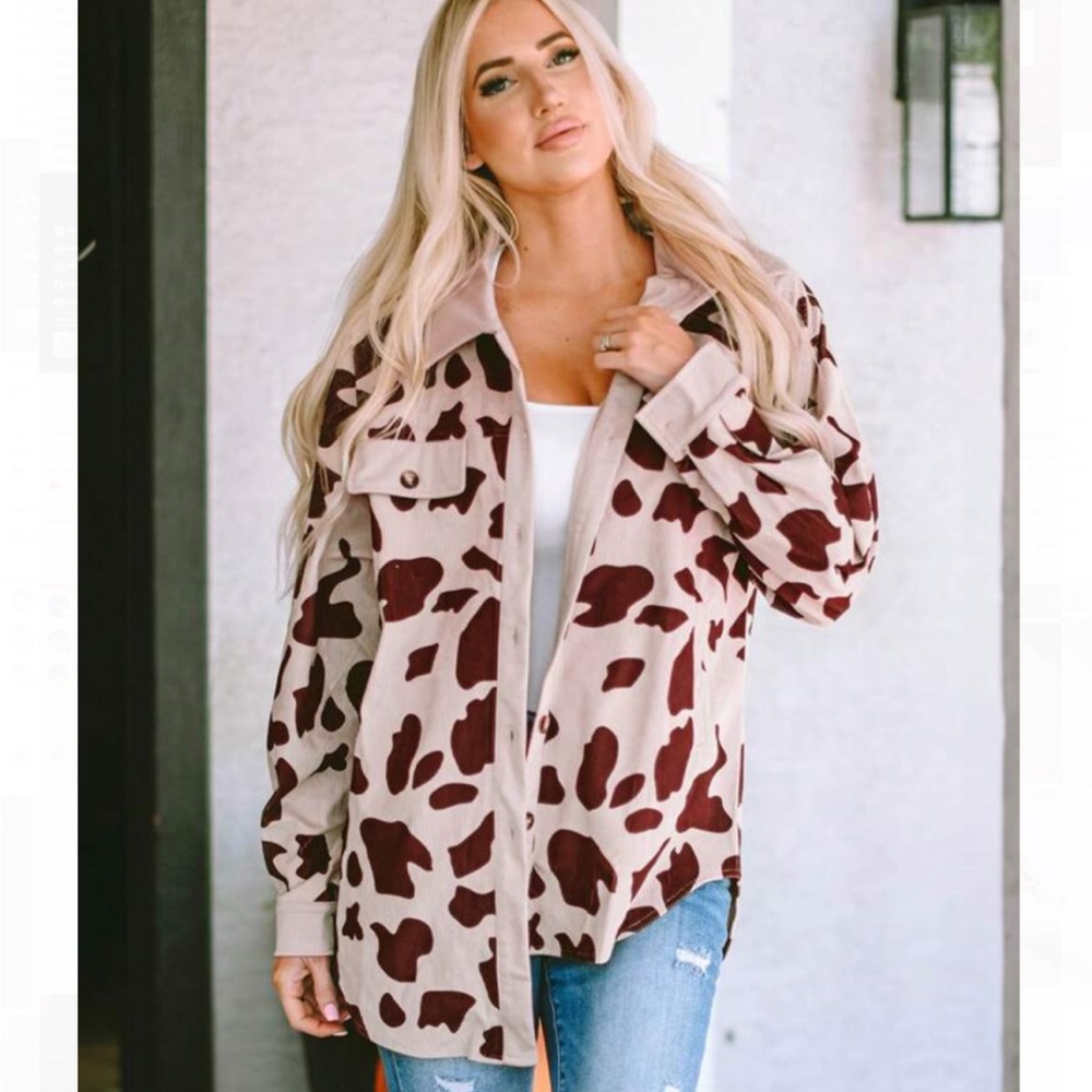 🔥LAST ONE🔥Ready to Rodeo Animal Print Shacket - Picture 4 of 4
